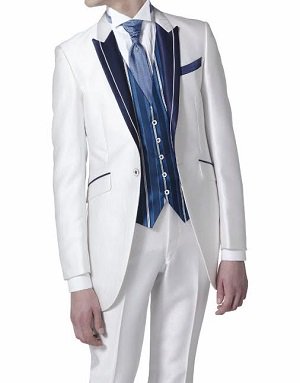 送料無料‼️本物白タキシード結婚式ウエディング新郎しろ衣装3点スーツ