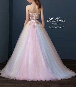 レインボーカラードレス、Ballerina 、キュートカラードレスで決まり 